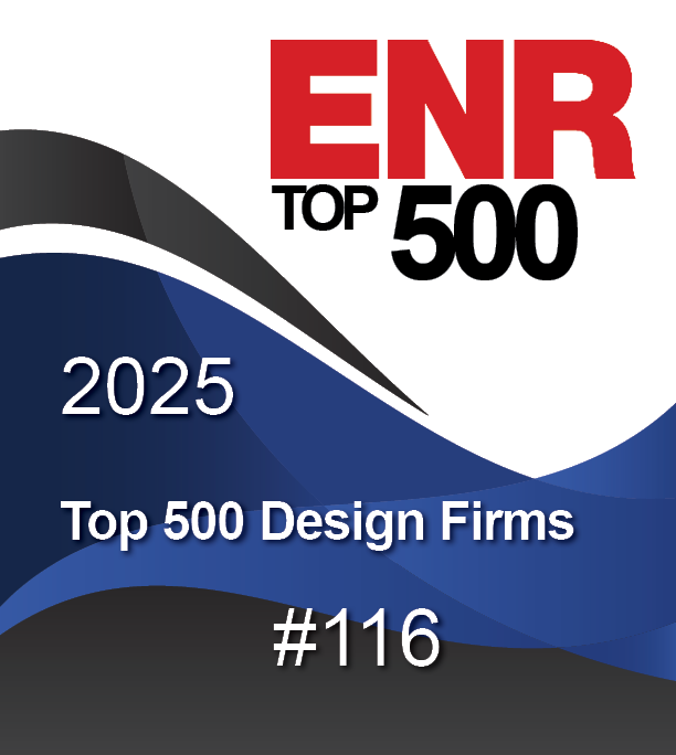 DCCM Ranks #116 on ENR’s 2025 Top 500 Design Firms List