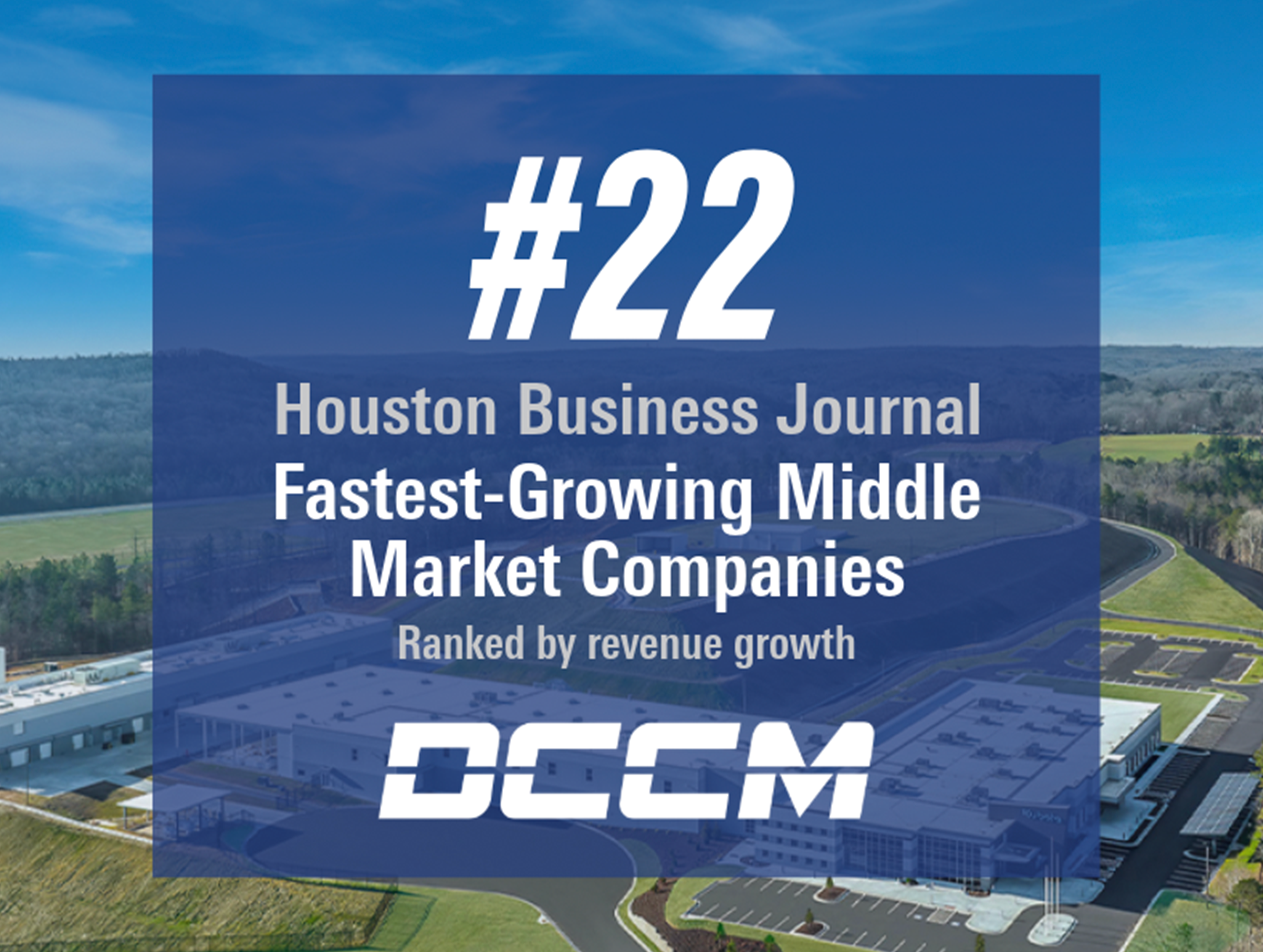DCCM Recognized Among Houston’s Fastest-Growing Companies